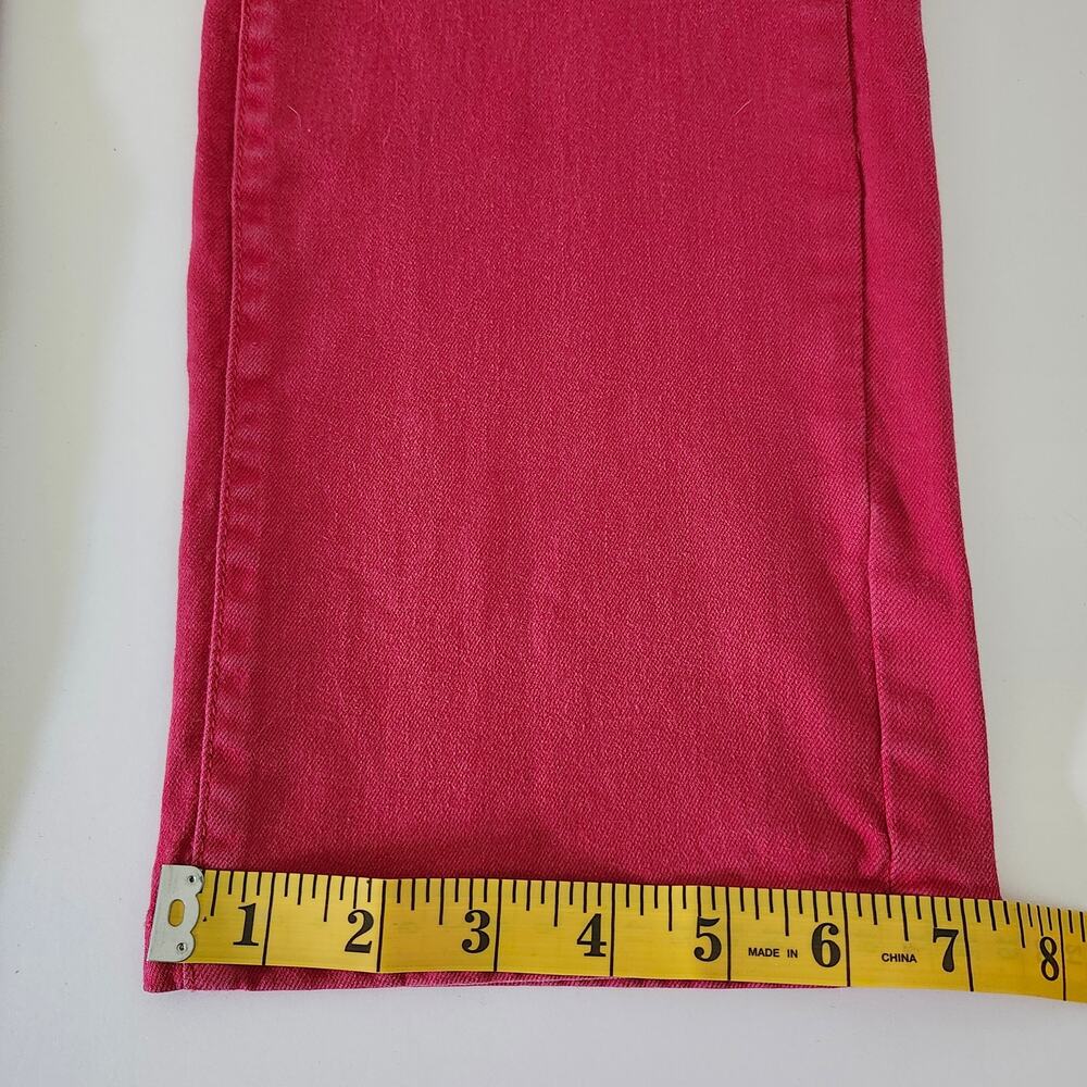 Appleseeds Red Classic 5 Pocket Jeans Size 10 - Picture 9 of 9
